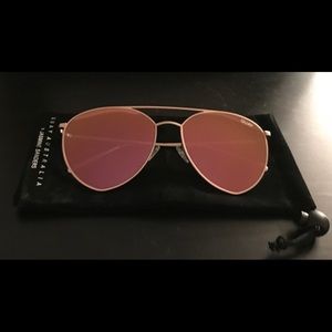 Quay Indio Gold/Pink Mirror